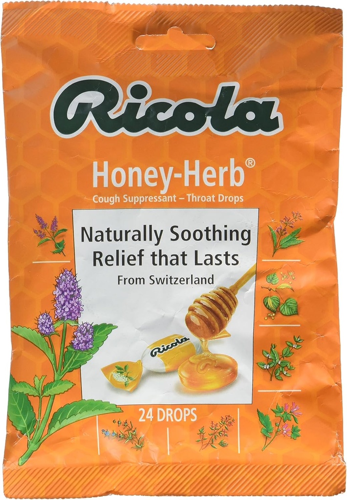 Ricola Natürliche Honig Kräuter 24 Tropfen
