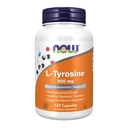 Now Foods L-tyrosine Capsules 500mg -Pack of 120 Capsules