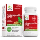 Terry Naturally Ashwagandha EP35 Extra Strength - Kräuterergänzung für Schlafunterstützung - Aid Healthy Stress Response - Endurance & Energy Support - 60 Kapseln (60 Servietten)