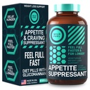 Appetitzügler für Weight Loss, Hunger Suppressant - Diät Pillen, die schnell für Frauen und Männer arbeiten - Garcinia Cambogia, Glucomannan, Weiß Kidney Bean Carb Blocker und Fat Burner - 60 Veggie Caps