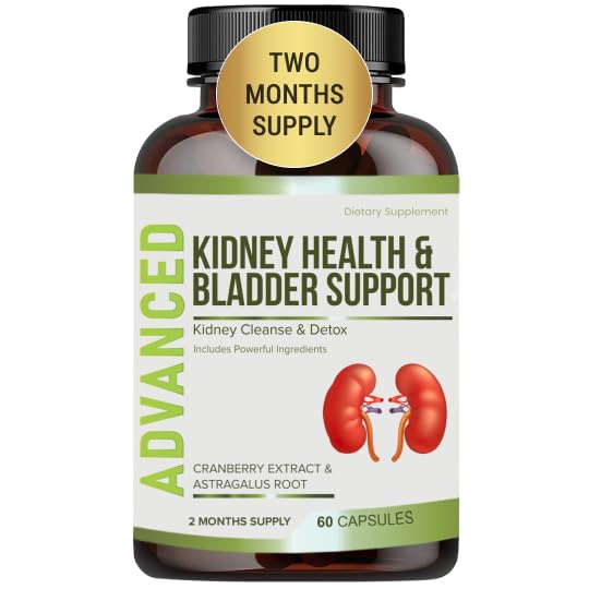 NutraPro Kidney Cleanse Detox & Repair und Bladder Support-Kidney Support Supplement für Kidney Restore mit Chanca Piedra,Cranberry, Juniper Berries für Detox und Bladder Health.60 Tage Versorgung.