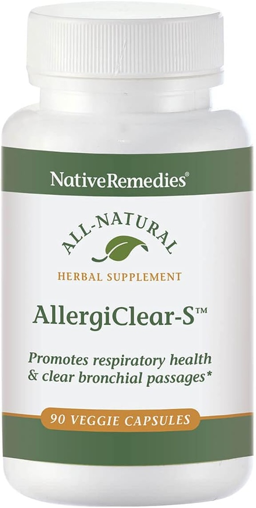 Native Heilmittel AllergiClear für Relief während Allergy Saison (90 Tabletten)