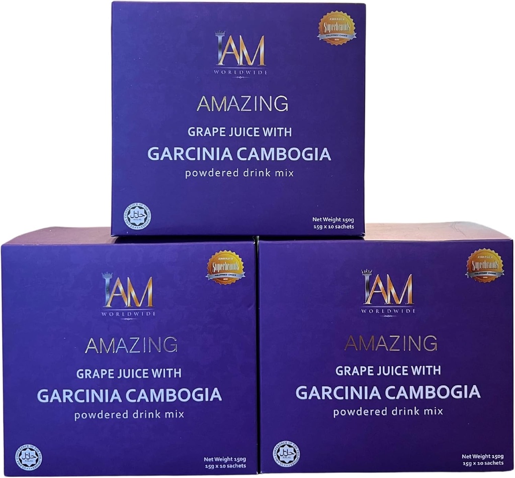 Garcinia Cambogia | Erstaunlich Traubensaft trinken | 3 Boxen