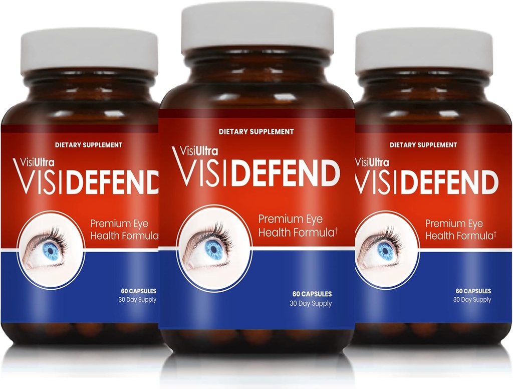 VisiDefend: Bilberry-Extrakt für umfassende Augenunterstützung und Gesamt-Well-Being – Nourishing Eyes and Enhancing Health! (3Pack)