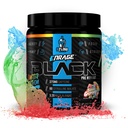 eFlow Nutrition Enrage Black High Stimulant Pre Workout Supplement - Preworkout Powder to Boost Energy, Pumps and Strength - 4 Flavors (30 Servierungen) (Sour Gummy)