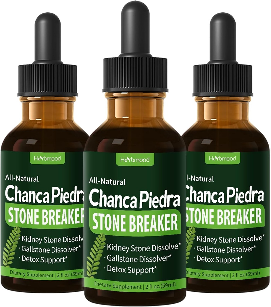 Stone Breaker Chanca Piedra Tropfen für Nierensteine & Gallstone Dissolver, Pferdeschwanz Extrakt Kidney Cleanse Detox & Repair, Gotas de Cola de Caballo y ChancaPiedra para Los Riñones. 6 Unze
