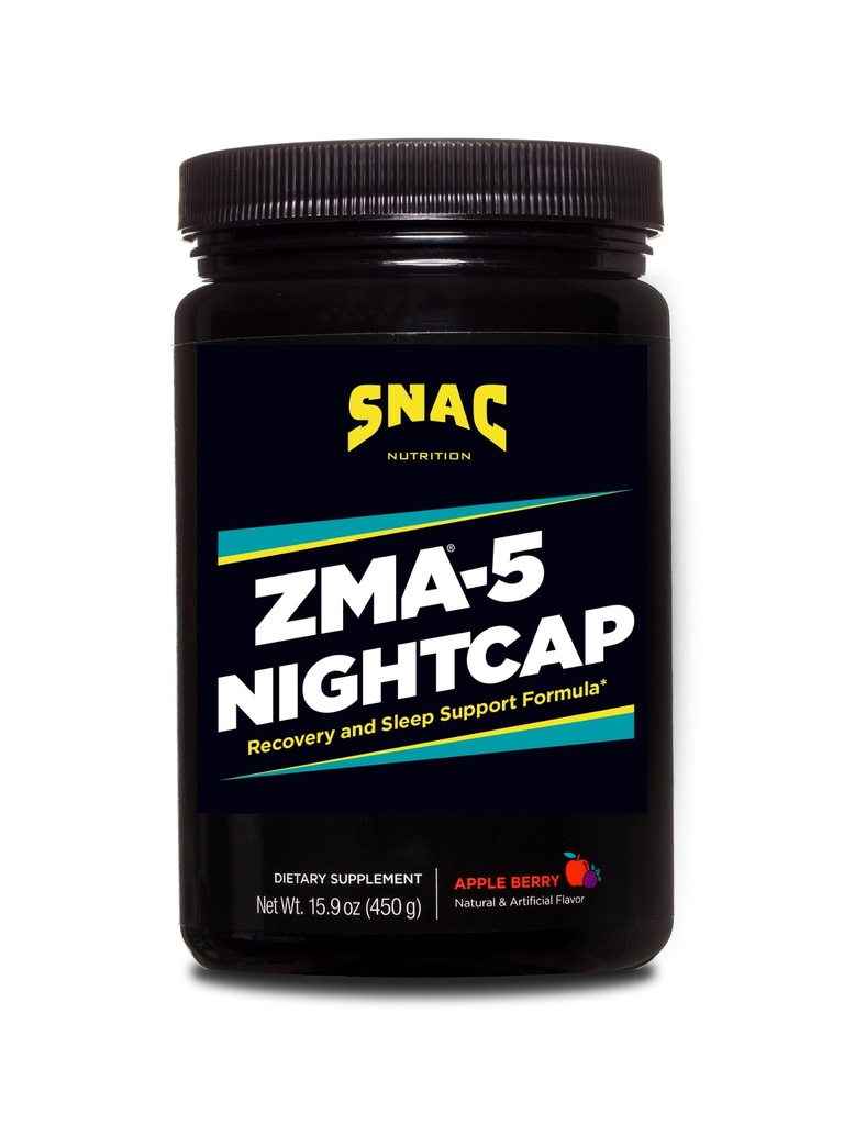 ZMA®-5 Nightcap Rapid Recovery Sleep Supplement Drink Mix mit 5-HTP - Zink & Magnesium unterstützen ein gesundes Immunsystem, 450 Gramm