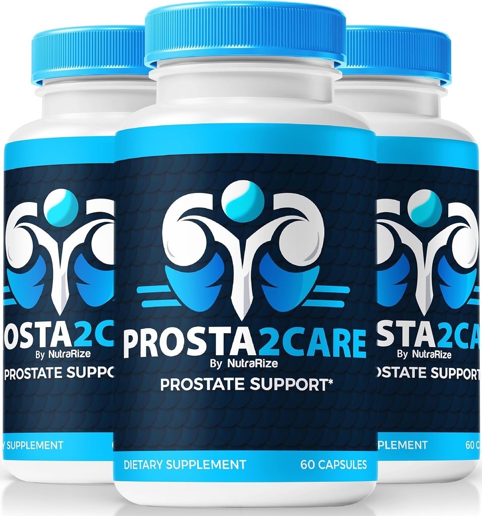 (3 Pack) Prosta2Care Capsules - Komplette Formel zur Erhaltung der Prostata Gesundheit, Prosta 2 Pflege Natürliche Kapseln, Premium Prostata Support Formula, Official Prosta 2Care Pastillas Review (180 Kapseln)