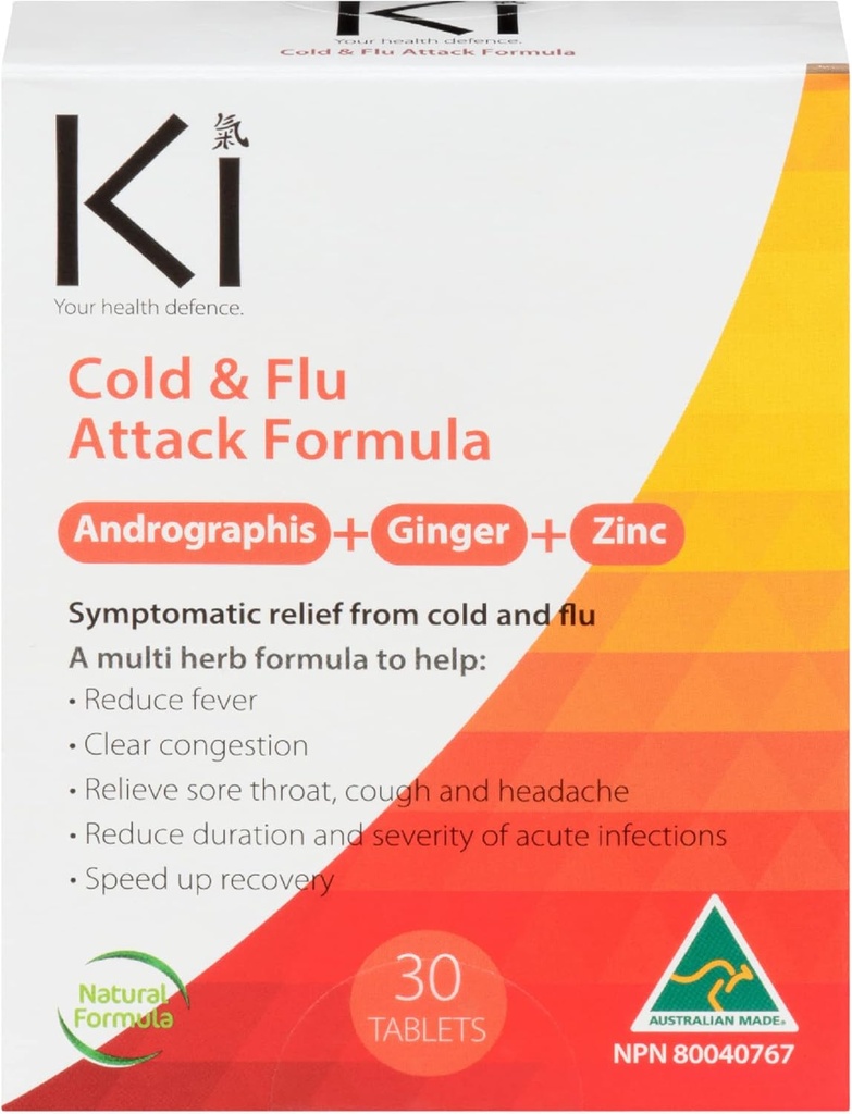 Martin & Pleasance Ki Cold & Flu Formula, 30 CT