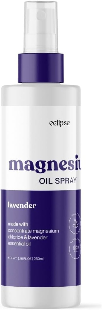 Magnesium Öl Spray, Lavender, 8.45 fl oz Verbessern Schlaf und Muskelrückgewinnung
