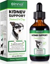 Leber Unterstützung für Hunde, Leber und Nieren Unterstützung für Hunde mit natürlichem Kräuterextrakt hilft Balance Hunde Leber & Nieren Gesundheit, Pet Supplement - Leber Unterstützung Tropfen zu verbessern Hund Energie - 2 fl.oz