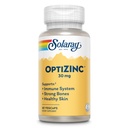 SOLARAY OptiZinc 30mg Immununterstützungs-Ergänzung - Zink-Ergänzungen für Männer und Frauen w/Vitamin B6 - Starke Knochen und Hautgesundheitsunterstützung - hohe Absorption - 60-tägige Garantie, 60 Servietten, 60 VegCaps