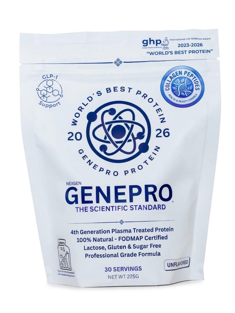 Musclegen Research Unflavored Protein Powder with Collagen Peptides - Lactose-Free, Glutenfreie Proteinergänzung Shake für Haar, Haut und Nägel (30 Servierungen)