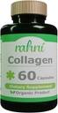 Collagen Supplement für Frauen und Männer, mit Hyaluronsäure & Vitamin C, Reduzieren Falten, verbessern Sie die Qualität Ihrer Haut, Nägel und Haare, 60 Kapseln