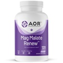 AOR, Mag Malate Renew, unterstützt ein gesundes Herz, Muskelfunktion und Energie, Magnesium Supplement, 120 Portionen (120 Kapseln)