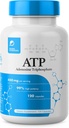 ATP Kapseln - 120 Kapseln - Adenosin Triphosphat Dinatrium - 400mg pro Servieren - Boost Energy Endurance Stamina