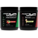 JYM Supplement Science PRE JYM 30 Servierungen - Erdbeer Kiwi & - Post-Workout mit BCAA's, Glutamin, Kreatin HCL, Beta-Alanin und Mehr Rainbow Sherbert Flavor, 30 Servietten, 21.2 Unze.