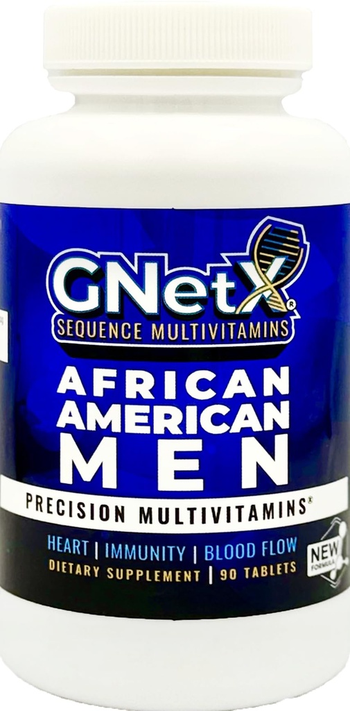 Sequenz Multivitamine für afrikanische amerikanische Männer - Leistungsfähige Formel mit Vitamin C, Zink und Vitamin D für Immununterstützung und Herzgesundheit