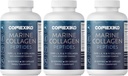 CORREXIKO Marine Collagen Supplement Pillen - 1800mg hydrolysierte Collagen Peptide pro Servieren mit Hinzugefügt Hyaluronsäure, Vitamin C & Minerals - für Haar, Haut und Nägel - 360 Kapseln 3 Monat Versorgung