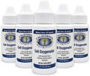 Cell Oxygenator 1 Fl Oz Bottle (Pack mit 5), Flüssiger Konzentrat Cell Oxygen Tropfen Wasser tägliche Nahrungsergänzungsmittel, Unterstützung Immunsystem, für täglichen Gebrauch Sport Athleten