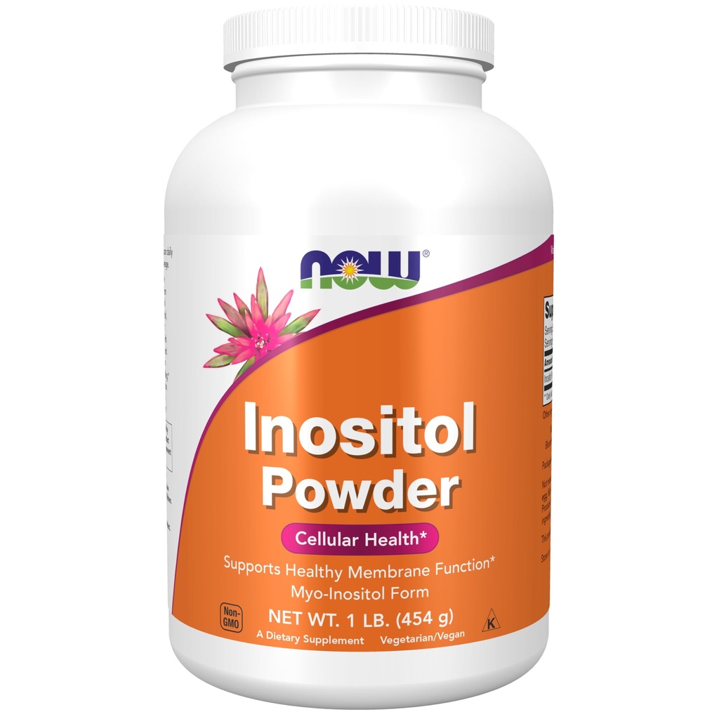 JETZT Nahrungsergänzungsmittel, Inositol Pulver, Neurotransmitter Signaling*, Zelluläre Gesundheit*, 1-Pound