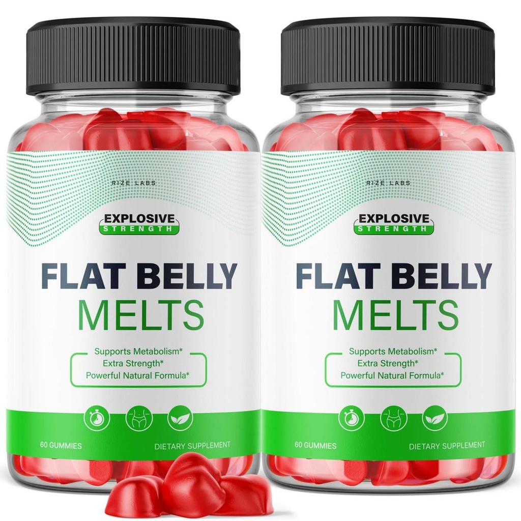 rize labs - Flache Belly Melts Keto ACV Gummis für fortgeschrittene Gewichtsverlust mit Apfel Apfel Apfelessig, Beilage hilft bei der Reduzierung von Belly Fat (120 Gummi)