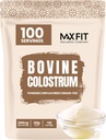 Kolostrum-Pulver-Ergänzung, Bovine Colostrum-Pulver, Leistungsstarke erste Milch | Konzentriert leicht zu mischen Gras-Fed Gut Gesundheit Bloating Immunität Unterstützung Haut Haar 100 Servierungen (200g/7oz)