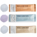 Relumines Marine Collagen Pulver-Mischung - Collagen Peptide mit Glutathion, Grüner Tee, CoQ10, & Hyaluronsäure steigt glatte Glowing Haut - 100 Pulver Beutel x Mix Flavored