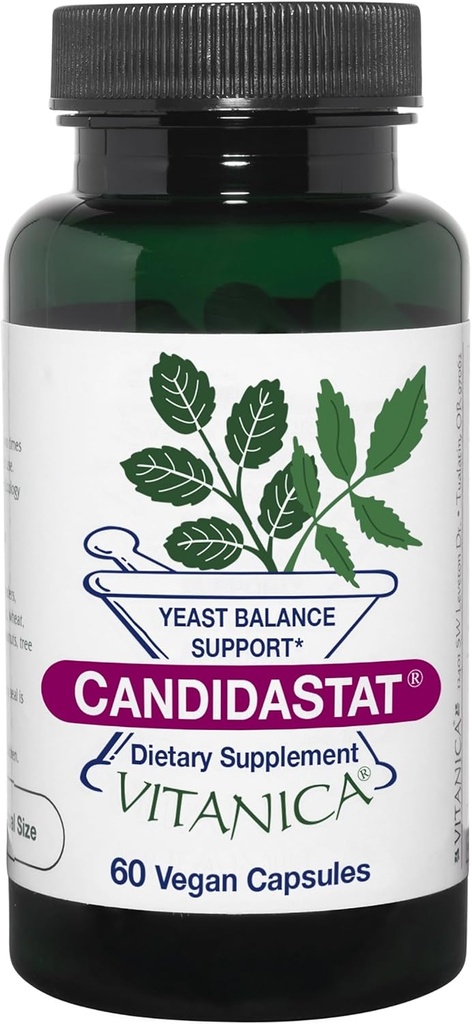 Vitanica Candidastat, Balanced Support, Vegan, 60 Kapseln