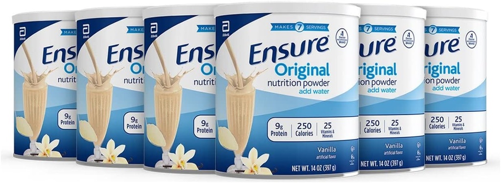 Stellen Sie sicher, dass Pulver vollständig ausgewogene Ernährung Vanille 14 Unzen (Value Pack von 6)