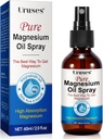Magnesium Spray, Magnesiumöl für Füße, 100% reines Magnesiumöl Spray für Körper, unterstützt Muskelrückgewinnung und Leg Cramps, 2 oz