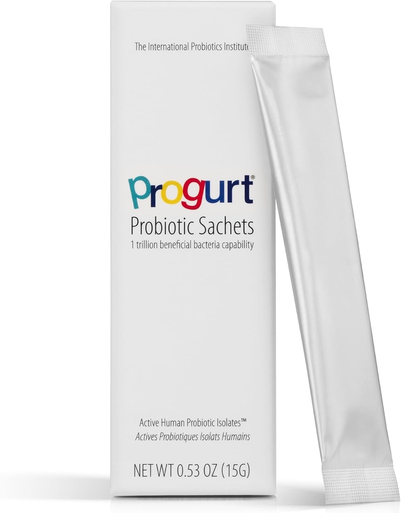 Probiotic Sachets 1 Trillion CFU (5 Sachets), Höchste Potenz, Regal Stabil für Reisen, Vegan, Glutenfrei, essentielle Ergänzung für Bloating, Verdauungs- und Immununterstützung, für Männer und Frauen