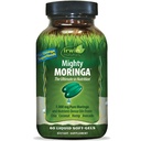 Irwin Naturals Mighty Moringa 1.000 mg - 60 Liquid Softgels - mit Chia, Kokosnuss, Hanf, Avacado & Omega Superfoods - 30 Gesamt Servietten