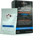 Wellgenix Puriclean Instant Max Cleanser Purge - Detox Cleansing Powder - Fruit Punch - 9 Gramm pflanzlicher Reinigung Detox Pulver