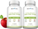 Raw Apple Cider Essig Kapseln mit Mutter, 1500mg ACV Pillen - Boost Energy, Unterstützung Immunität & Verdauung & Gewicht-Management für Frauen & Männer - 2 Pack