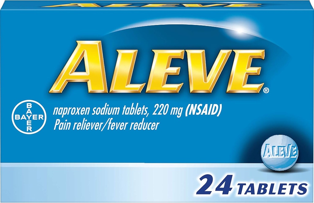 Aleve Caplets, 24-Count (Pack von 2)