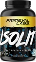 Primeval Labs ISOLIT - Whey Protein Powder, 100% Whey Isolate, 25g Protein, BCAAs, Fast Absorbing, Easy Digesting (Diner Vanilla, 2lb)