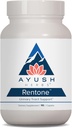 Ayush Herbs Rentone - Kidney Support Supplement mit Cranberry, Kidney Cleanse Pills for Women & Men, Urinary Health & Bladder Function - 90 Vegetarische Kapseln (1 Zähler)