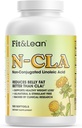 Fit & Lean N-CLA, Weight Loss Supplement, Reduces Belly Fat Better Than CLA, Boost Metabolism, unterstützt Lean Muscle, Stimulant Free, Non Conjugated Linoleic Acid, 120 Portionen (Packaging Mai Vary)