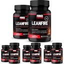 Kraftfaktor LeanFire, Pre Workout Energy Pills mit Grüner Tee-Extrakt und Koffein Energie zu erhöhen, Lean Muskel zu bauen, Athletische Leistung zu verbessern und Fokus zu verbessern, 30 Count (Pack von 8)