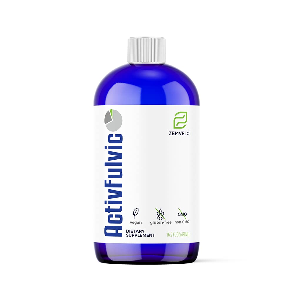 ActivFulvic - Fulvic Acid Liquid Supplement | 32-Tage Versorgung | Verdauungsunterstützung | Verbesserte Nährstoffaufnahme | Natürliche Detox