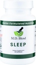 Schlaf - Natürliche Beilage mit L-Theanin, Ashwagandha, Magnesium, Valerian Root, Melatonin - Non-Habit Forming Formel für Tiefschlaf & Verjüngende Erholung - 90 Kapseln