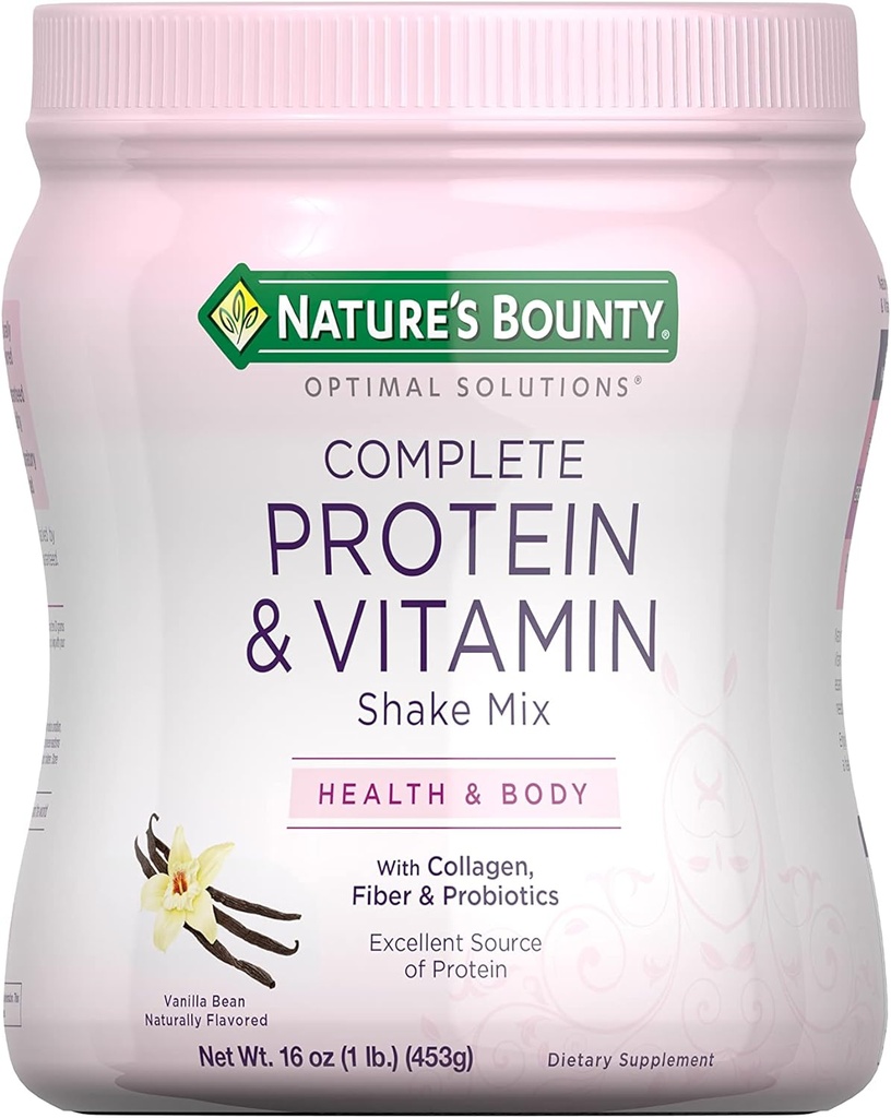 Nature's Bounty Optimal Solutions Proteinpulver mit Vitamin C