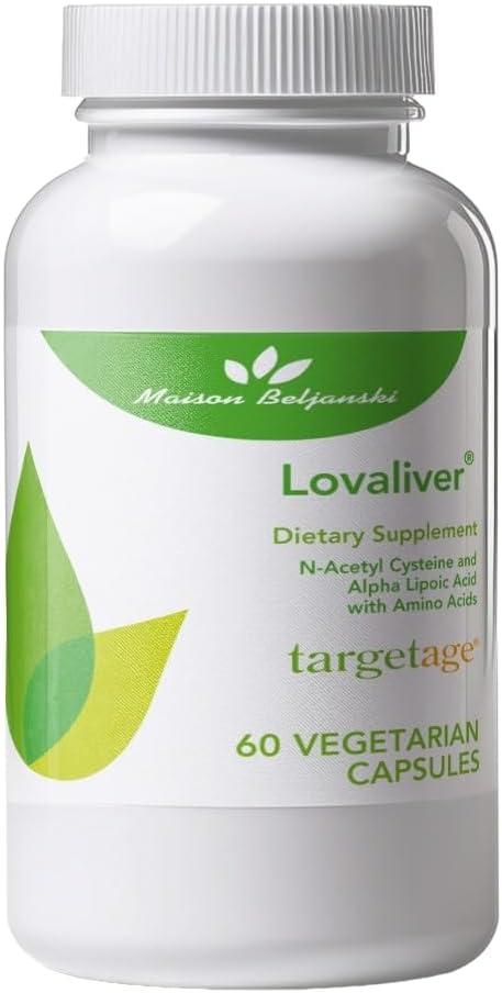 Targetage® von Maison Beljanski® - Lovaliver Vegetarian Supplement - Liver Cleanse, Detox & Repair - 60 Kapseln