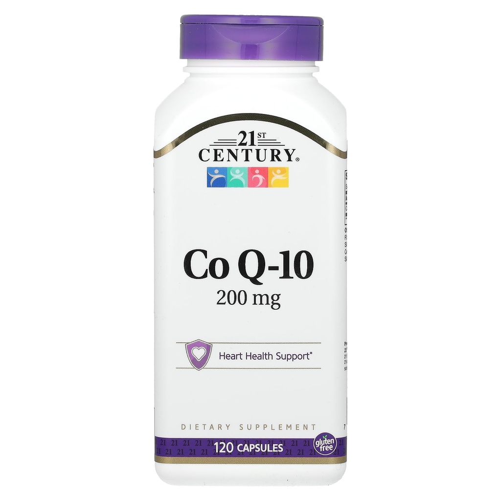 21st Century Co Q10 200 mg Kapseln, 120 Count (27435)