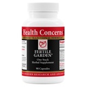 Health Concerns Fertile Garden – Fertilitätsunterstützung für Frauen – Menstrual Cycle & Reproductive Health – Chinesische Kräuterformel mit Ashwagandha, Dong Quai, Peony – 90 Kapseln