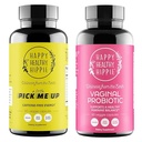 Happy Healthy Hippie Vaginal Probiotics für Damen & Pick Me Up Natürliche Energie Pillen