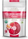 Nature's Goodness Super Reds Pulver mit Rübenwurzel, Karotte, Granatapfel und Wassermelone - Antioxidante Rich Superfood für Energie, Herzgesundheit und Detox – 16 Servierungen (8 oz)