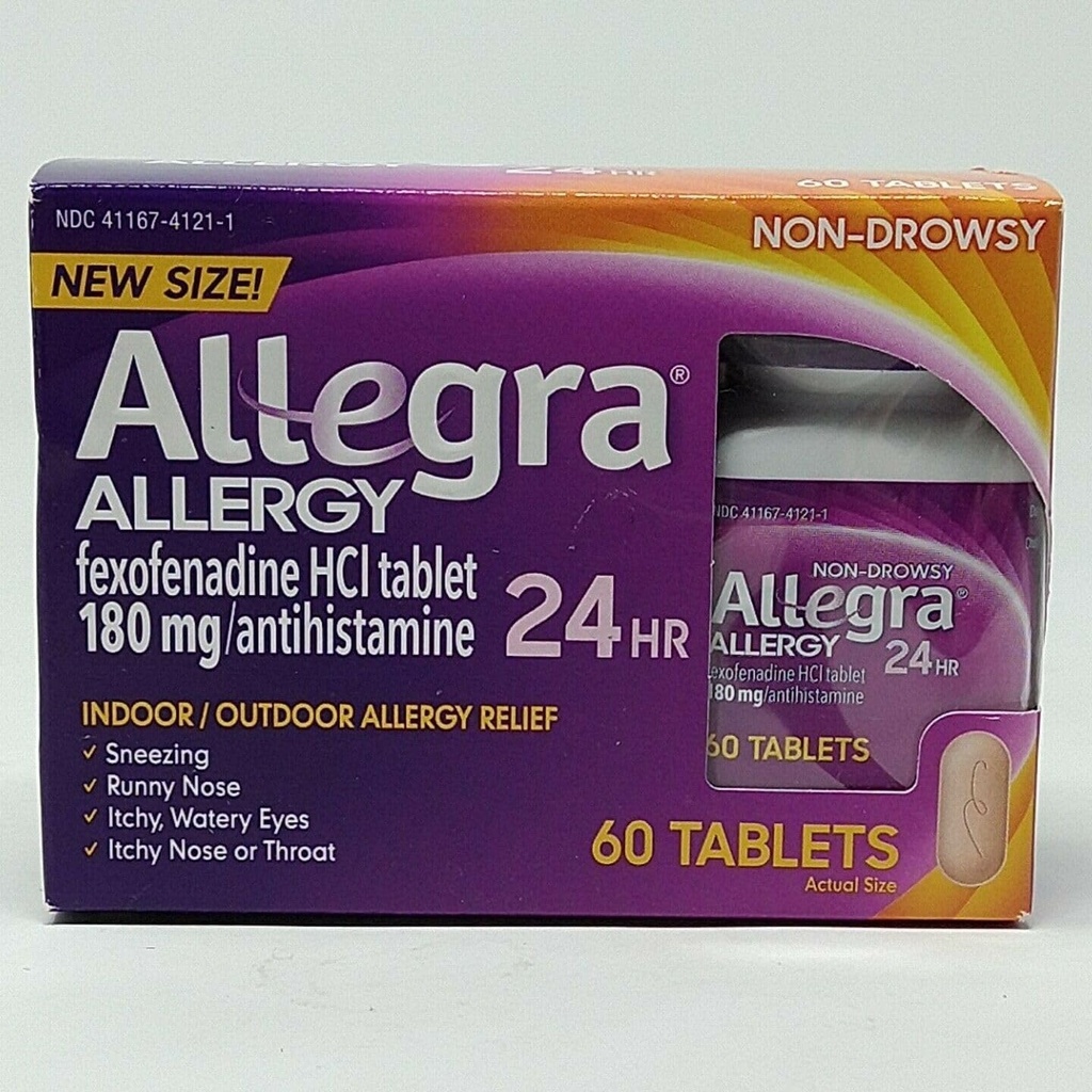 Allegra Allergy Medikamente 60 Count