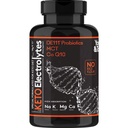 Keto Elektrolyt Kapseln mit MCT, Magnesium, Kalium & Zink – Probiotika, CoQ10 & Vitamin D3 für Hydration, Energie, Fasting Support, Low Carb & Carnivore Diäten – 120 Unflavored Pillen